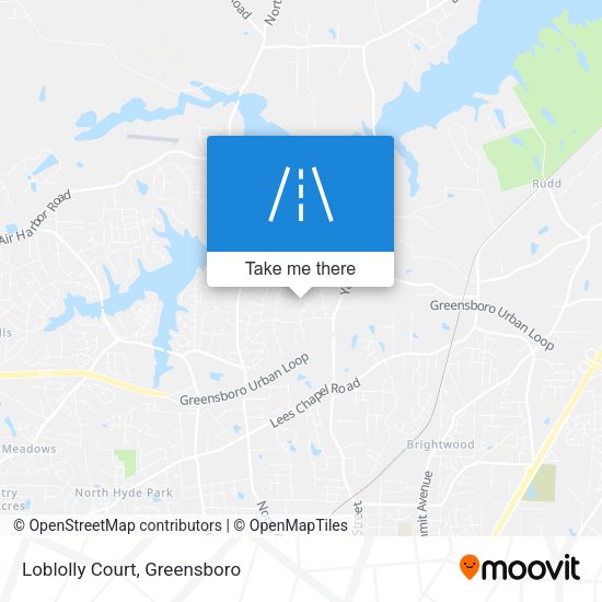 Mapa de Loblolly Court
