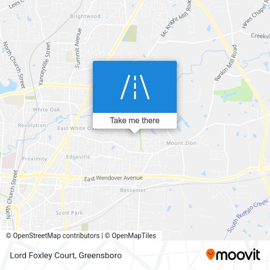 Lord Foxley Court map