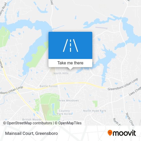 Mapa de Mainsail Court