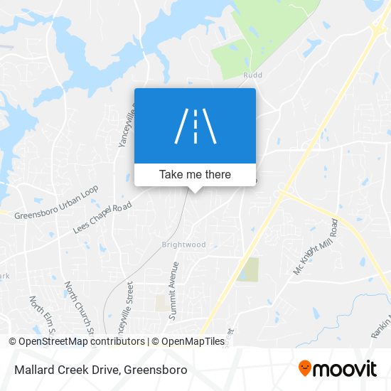 Mallard Creek Drive map