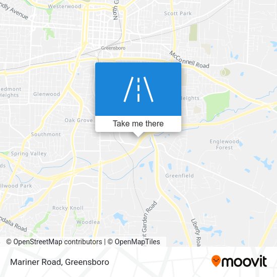 Mapa de Mariner Road