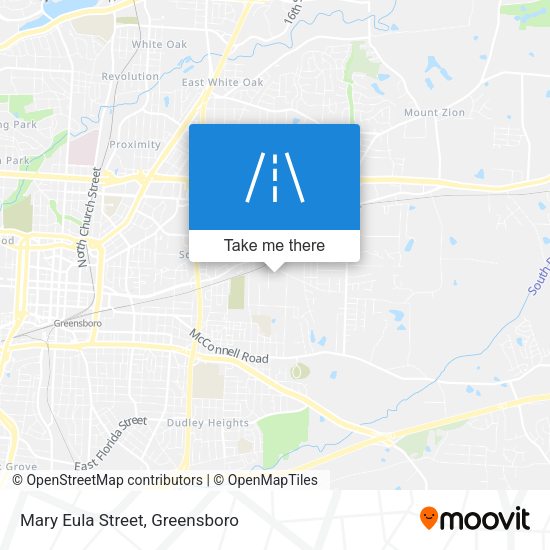 Mary Eula Street map