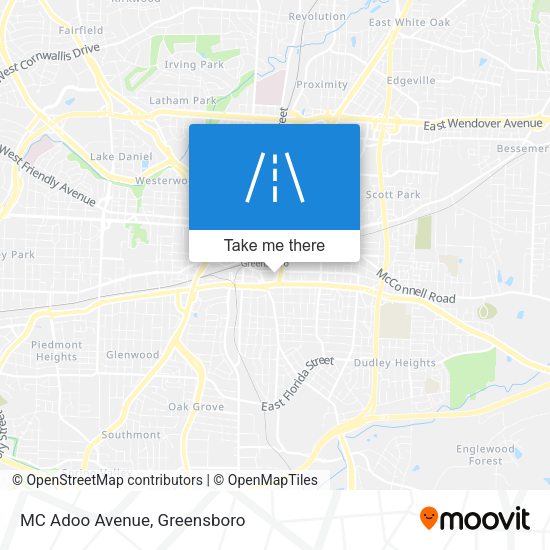 Mapa de MC Adoo Avenue