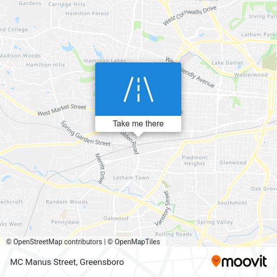 MC Manus Street map