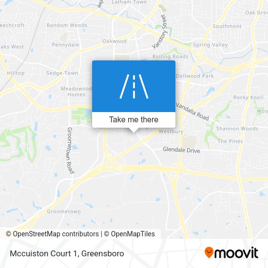 Mapa de Mccuiston Court 1