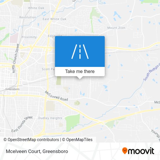 Mcelveen Court map