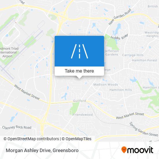 Morgan Ashley Drive map