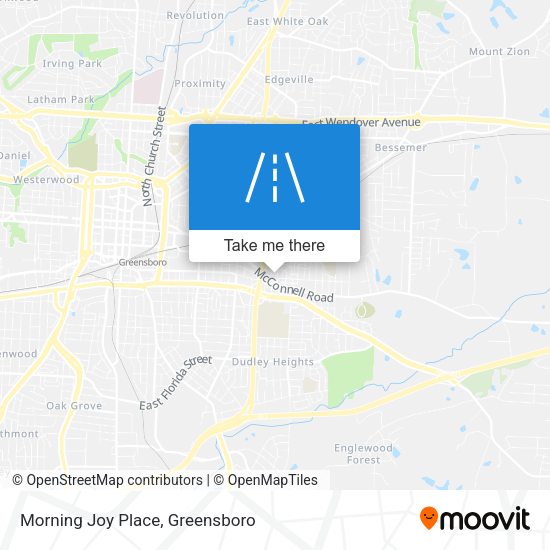 Mapa de Morning Joy Place
