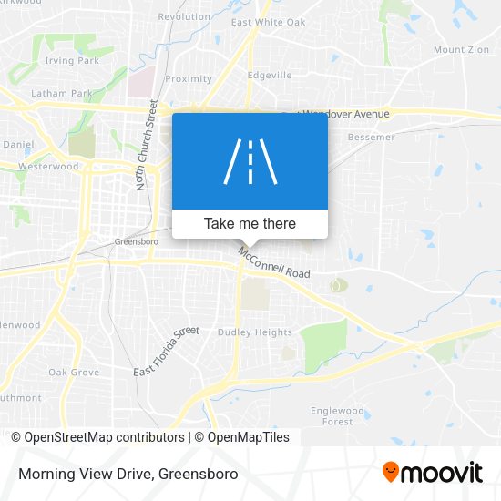 Morning View Drive map
