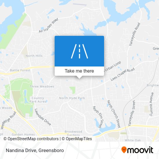 Mapa de Nandina Drive