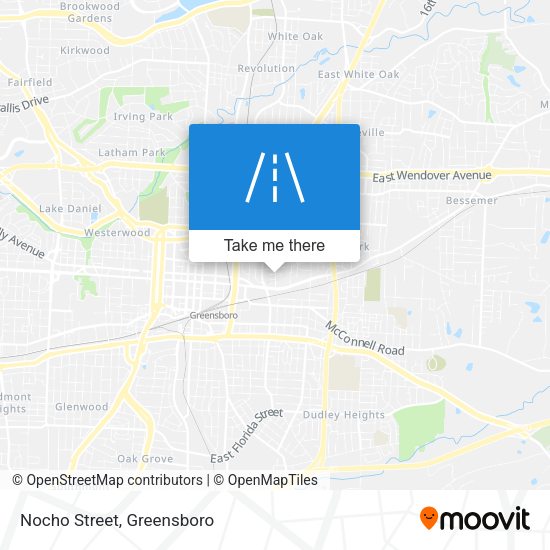 Mapa de Nocho Street