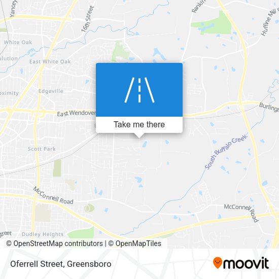 Oferrell Street map