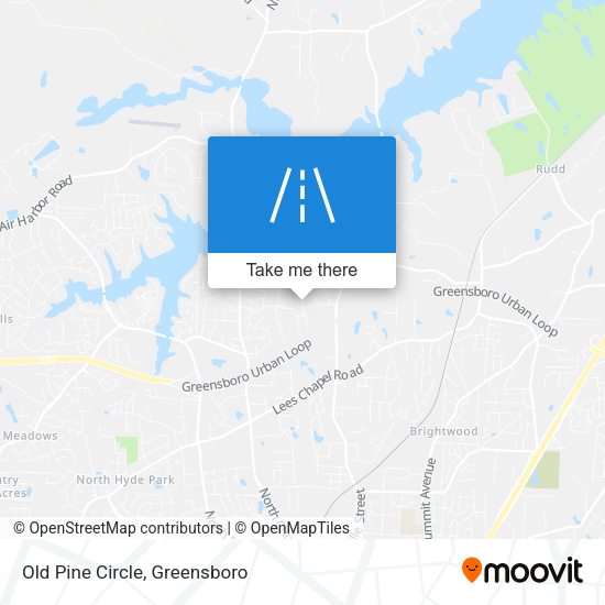 Old Pine Circle map