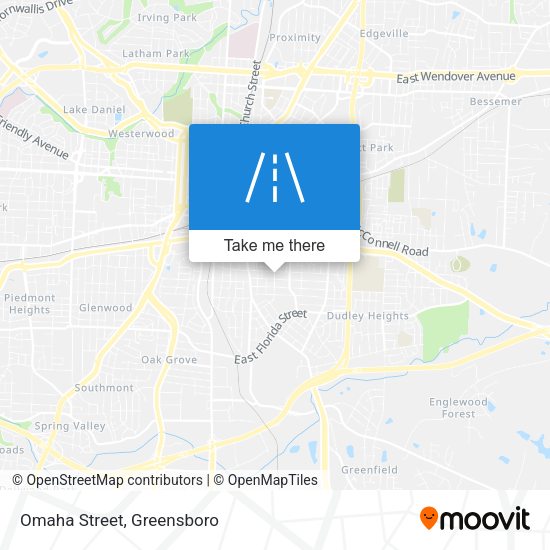 Mapa de Omaha Street