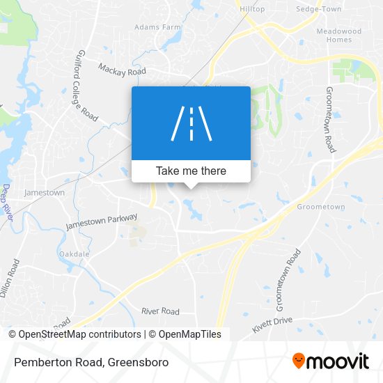 Mapa de Pemberton Road