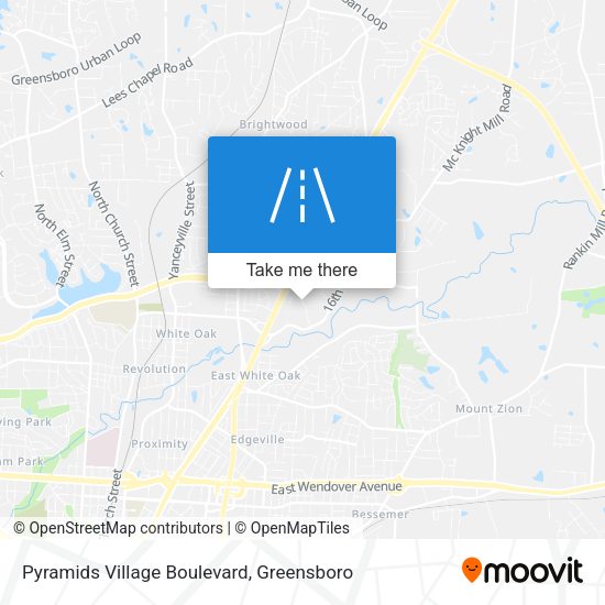 Pyramids Village Boulevard map