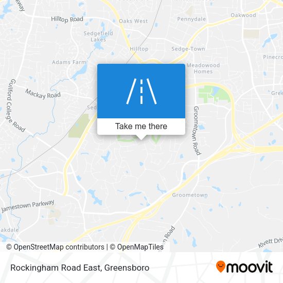 Mapa de Rockingham Road East