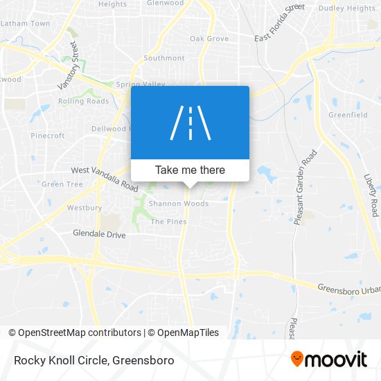 Mapa de Rocky Knoll Circle