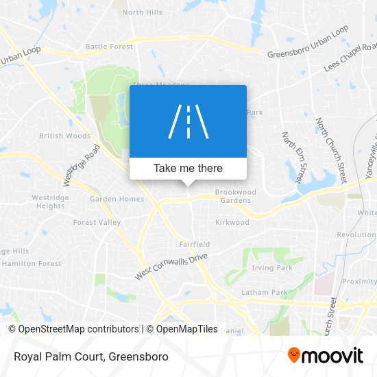 Mapa de Royal Palm Court