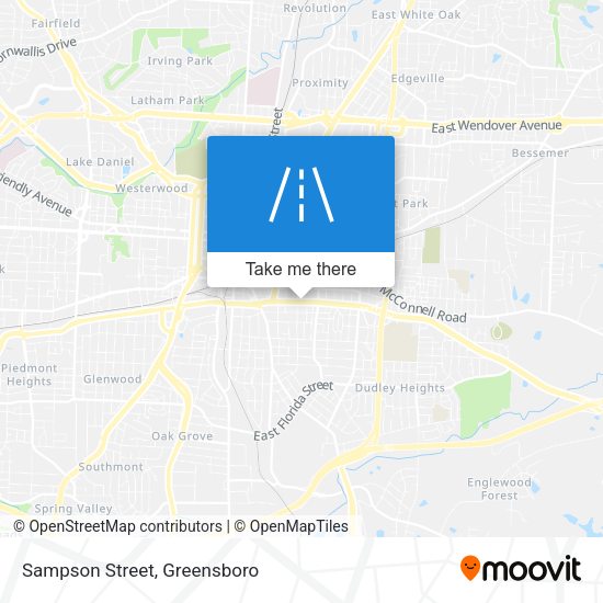 Mapa de Sampson Street