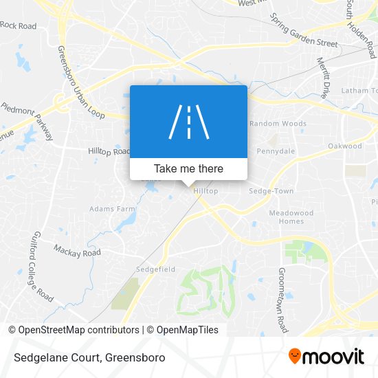Sedgelane Court map