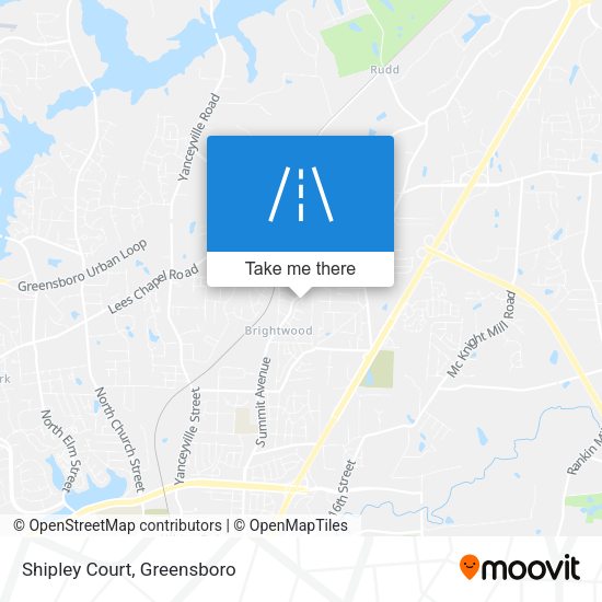 Shipley Court map