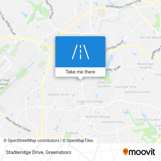 Stadleridge Drive map