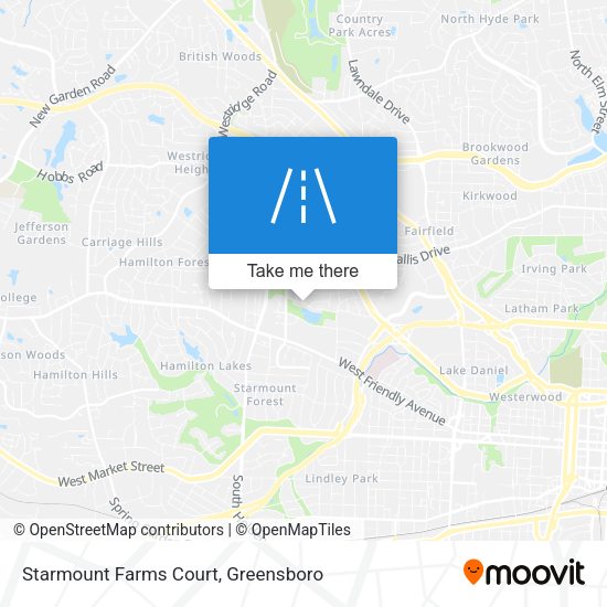 Mapa de Starmount Farms Court