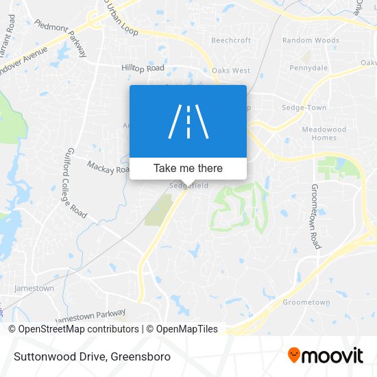 Mapa de Suttonwood Drive
