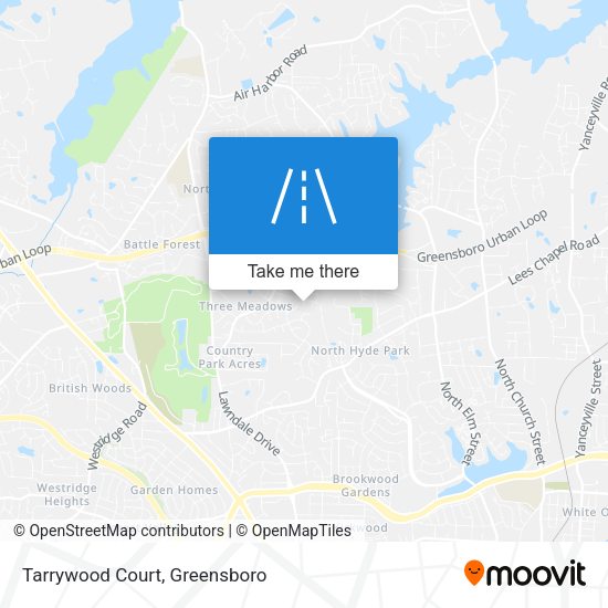 Tarrywood Court map