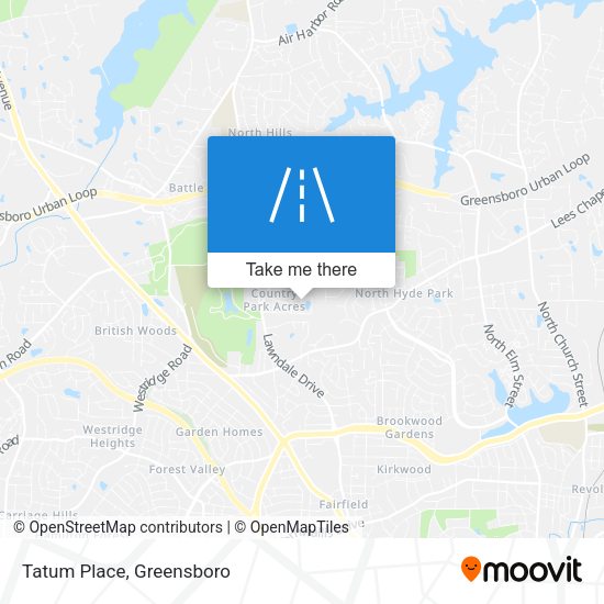 Mapa de Tatum Place