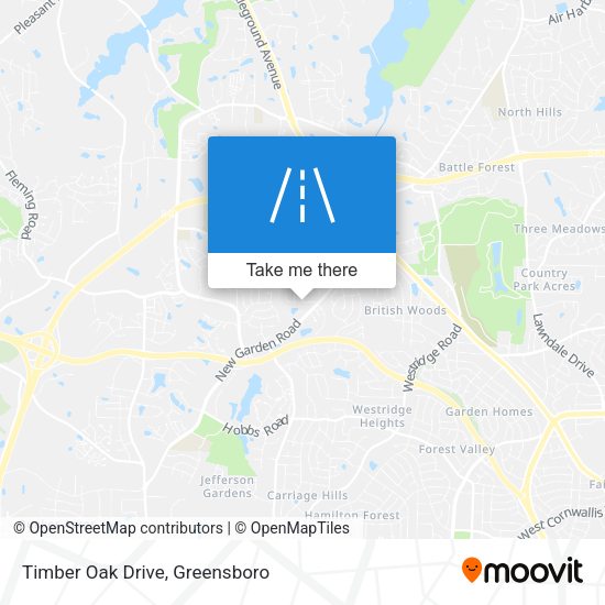 Mapa de Timber Oak Drive