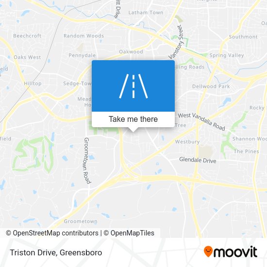 Mapa de Triston Drive