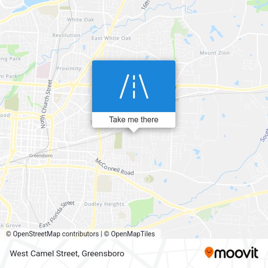 Mapa de West Camel Street