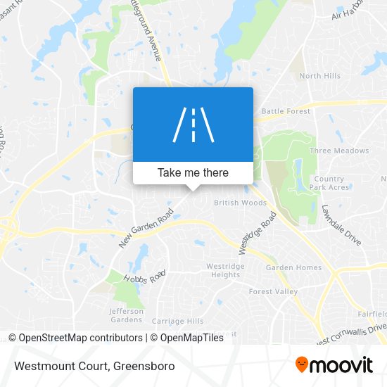 Westmount Court map