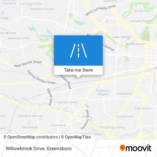 Willowbrook Drive map