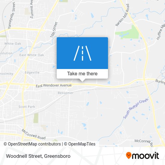 Mapa de Woodnell Street