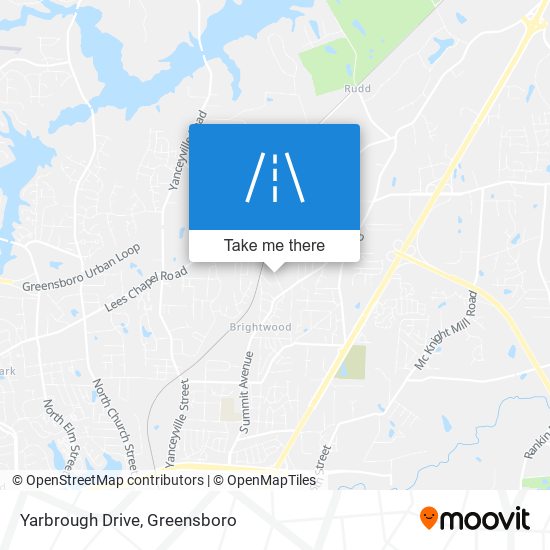 Yarbrough Drive map