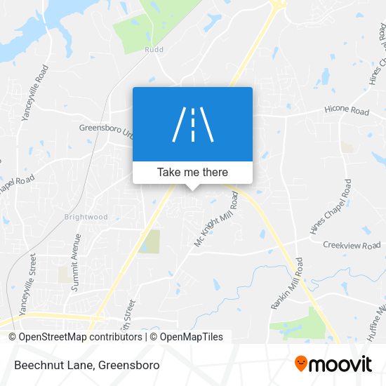 Mapa de Beechnut Lane