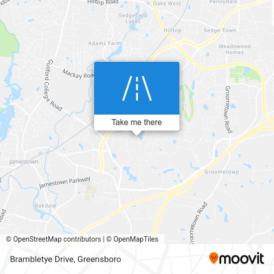 Mapa de Brambletye Drive