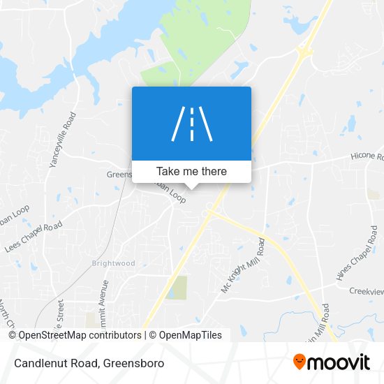 Mapa de Candlenut Road