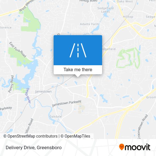 Mapa de Delivery Drive