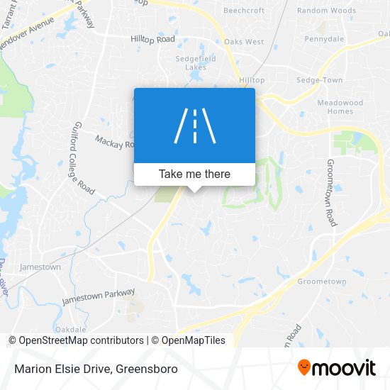 Mapa de Marion Elsie Drive
