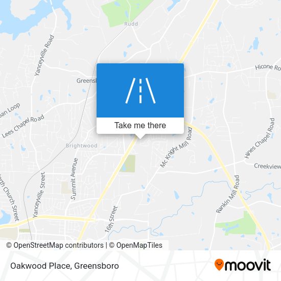 Mapa de Oakwood Place