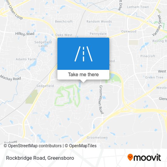 Mapa de Rockbridge Road
