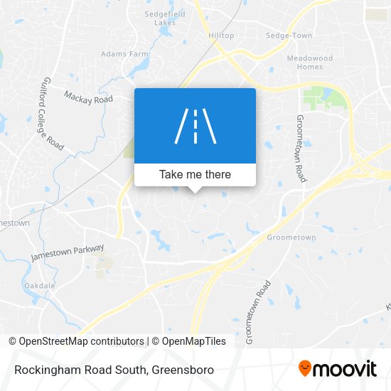 Rockingham Road South map