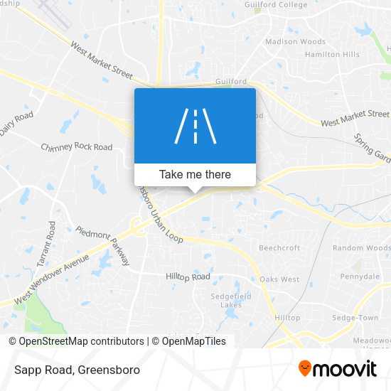 Mapa de Sapp Road