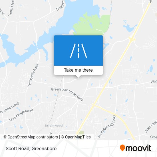 Mapa de Scott Road