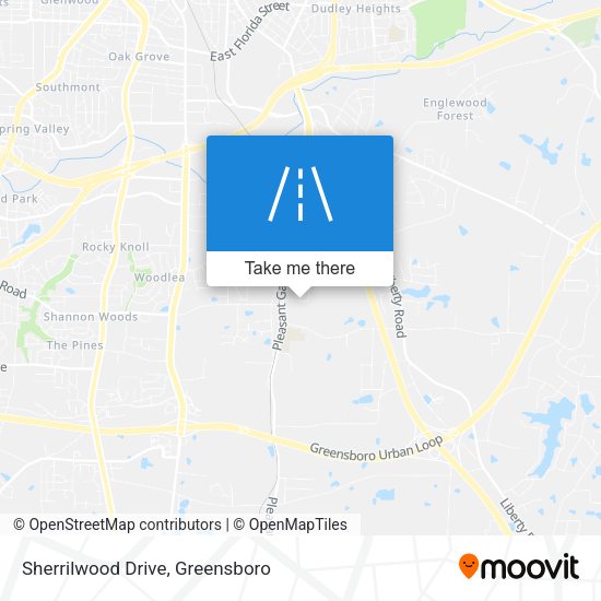 Mapa de Sherrilwood Drive
