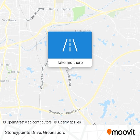Stoneypointe Drive map
